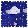 Starry Night, Purple Dream - Roman Blind